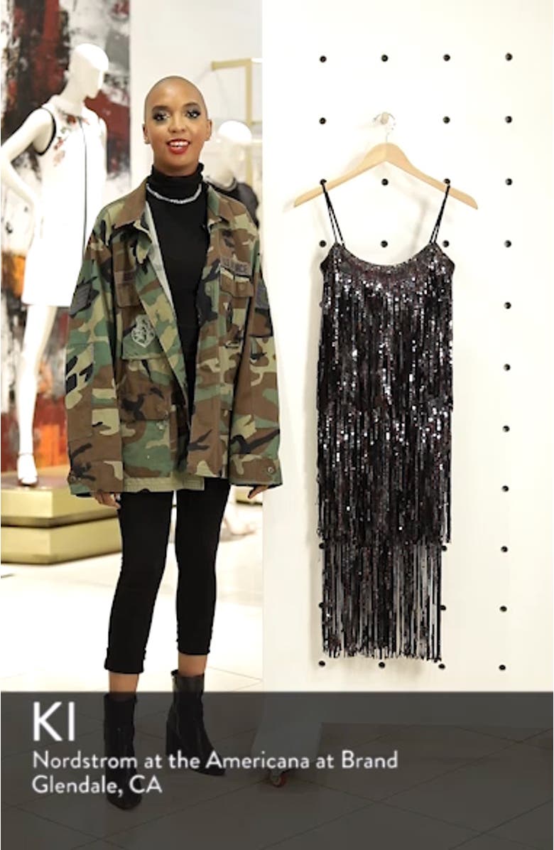 Roxy Fringe Shift Dress, sales video thumbnail