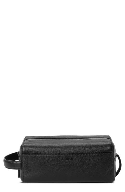 Canfield Pebbled Leather Travel Kit