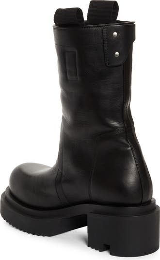 靴 Rick owens Pull on bogun boots Black Lido Pull On Bogun Boots by Rick Owens on Sale