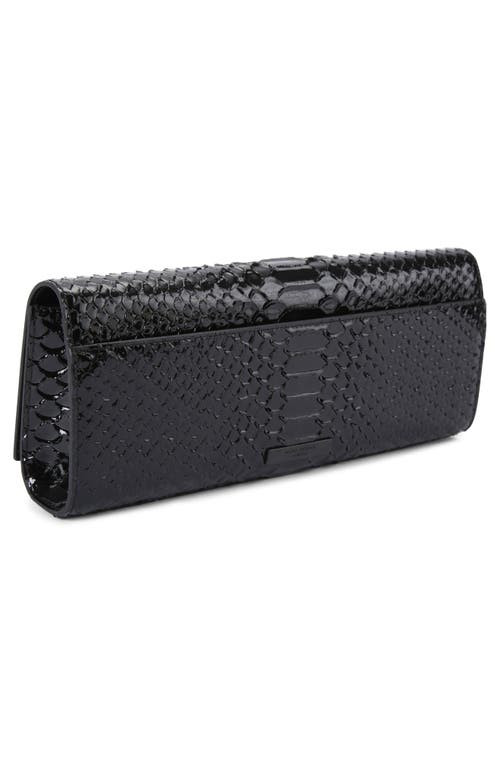 Kurt Geiger Chelsea Long Clutch Drench In Black