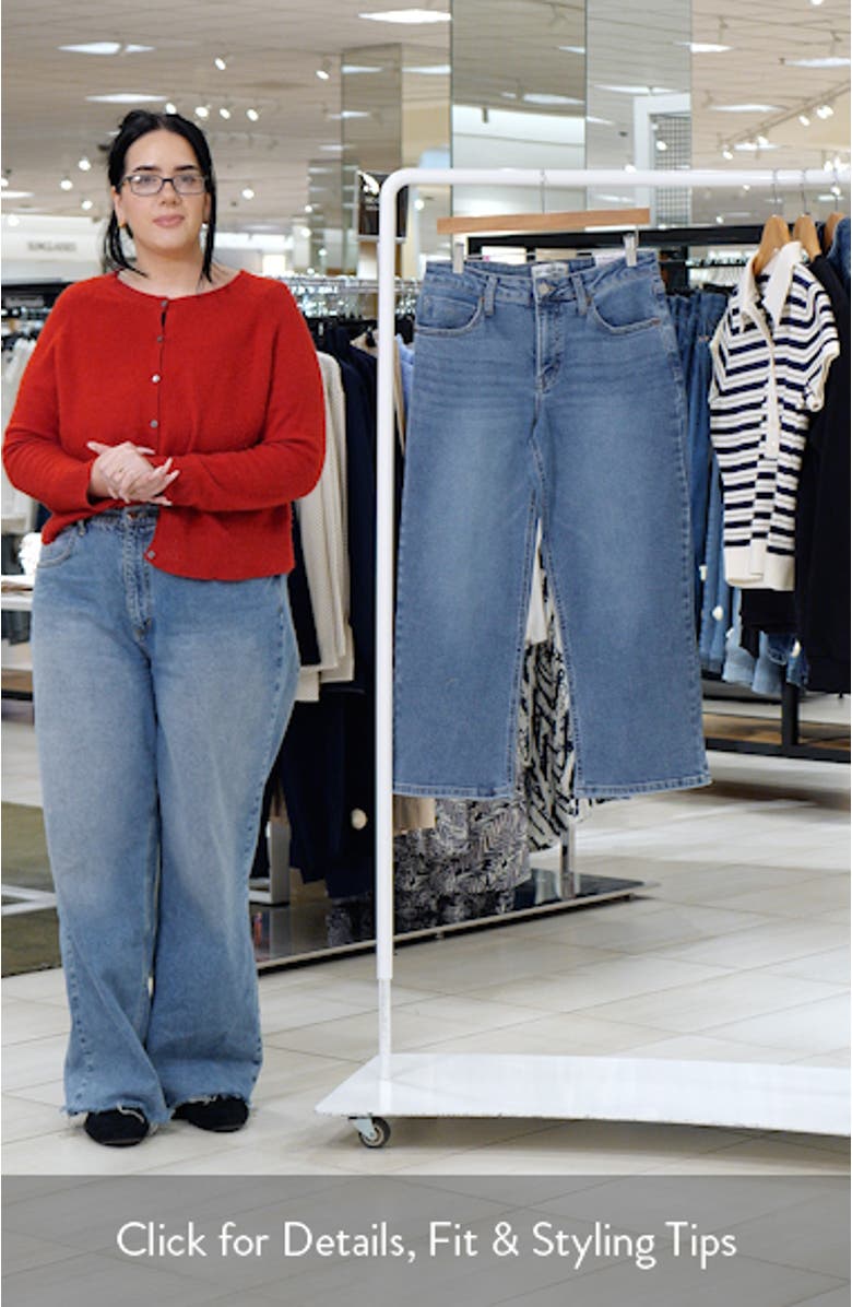 Dover Crop Straight Leg Jeans, sales video thumbnail