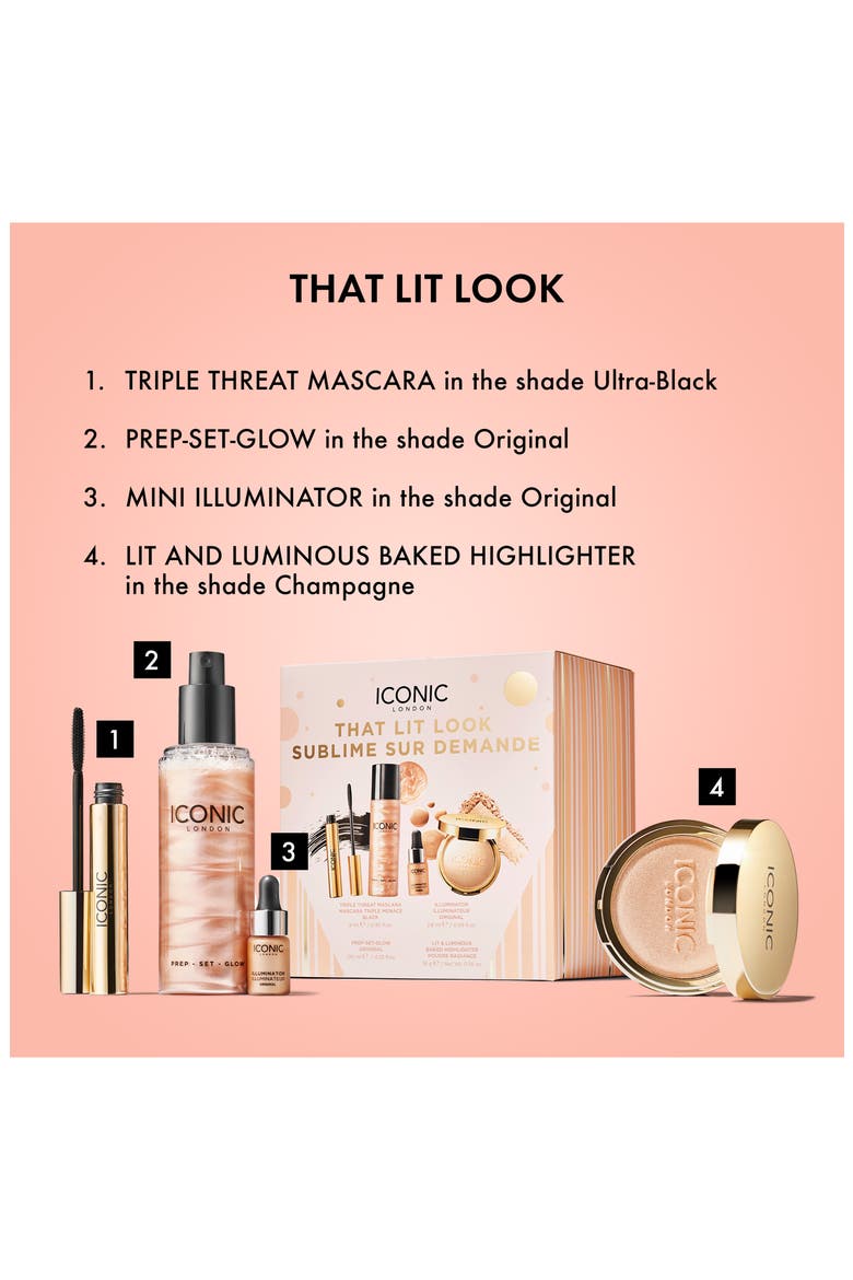 That Lit Look Makeup Set $101 Value, Alternate, color, NONE