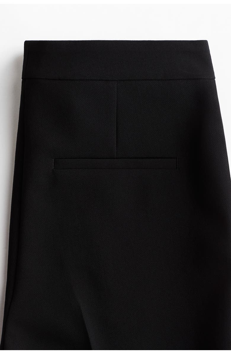 H&M Bootcut Trousers, Alternate, color, Black