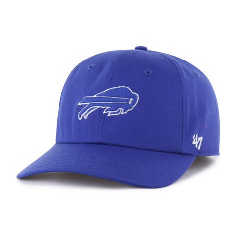 Men's '47  Royal Buffalo Bills Foundational Franchise Fitted Hat