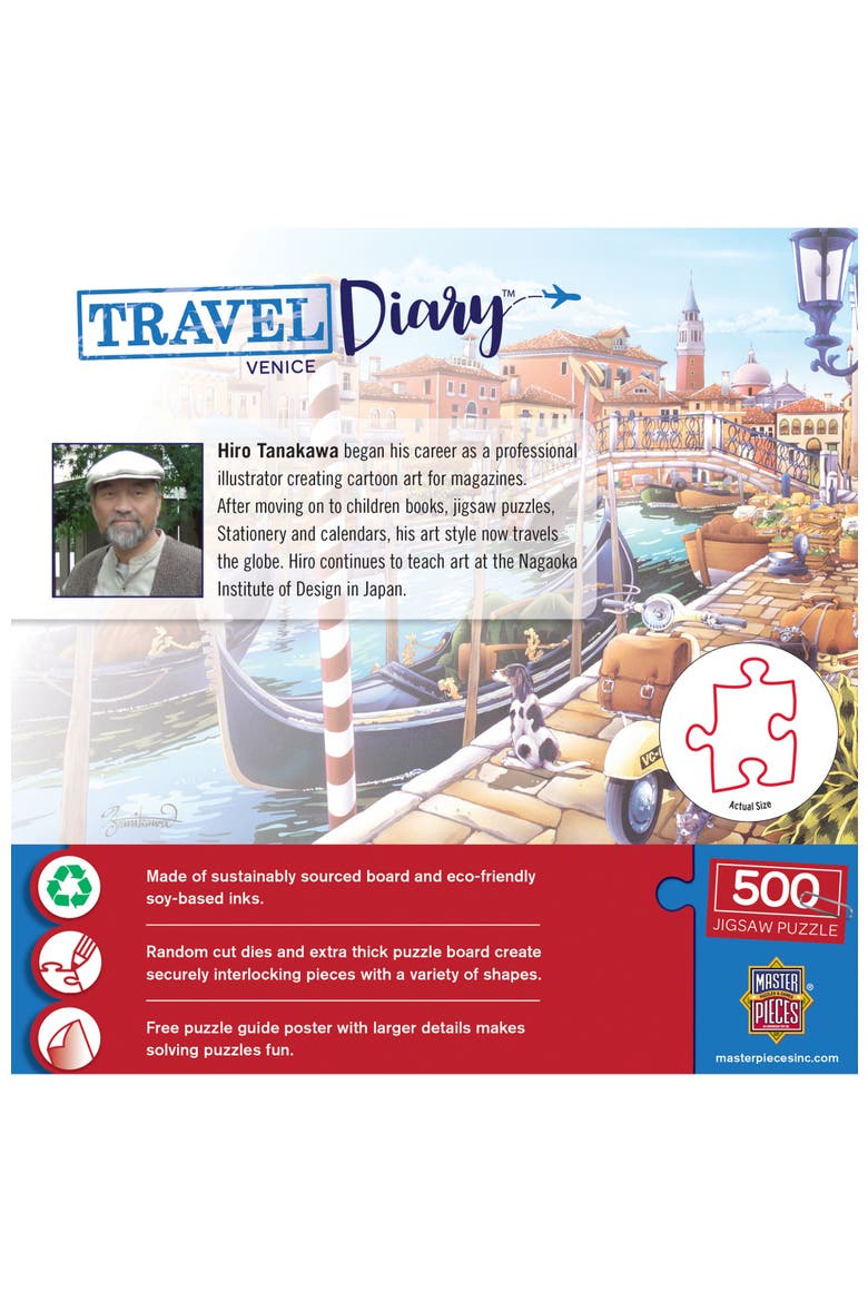 Venice 500 Piece Jigsaw Puzzle, Alternate, color, Multicolor