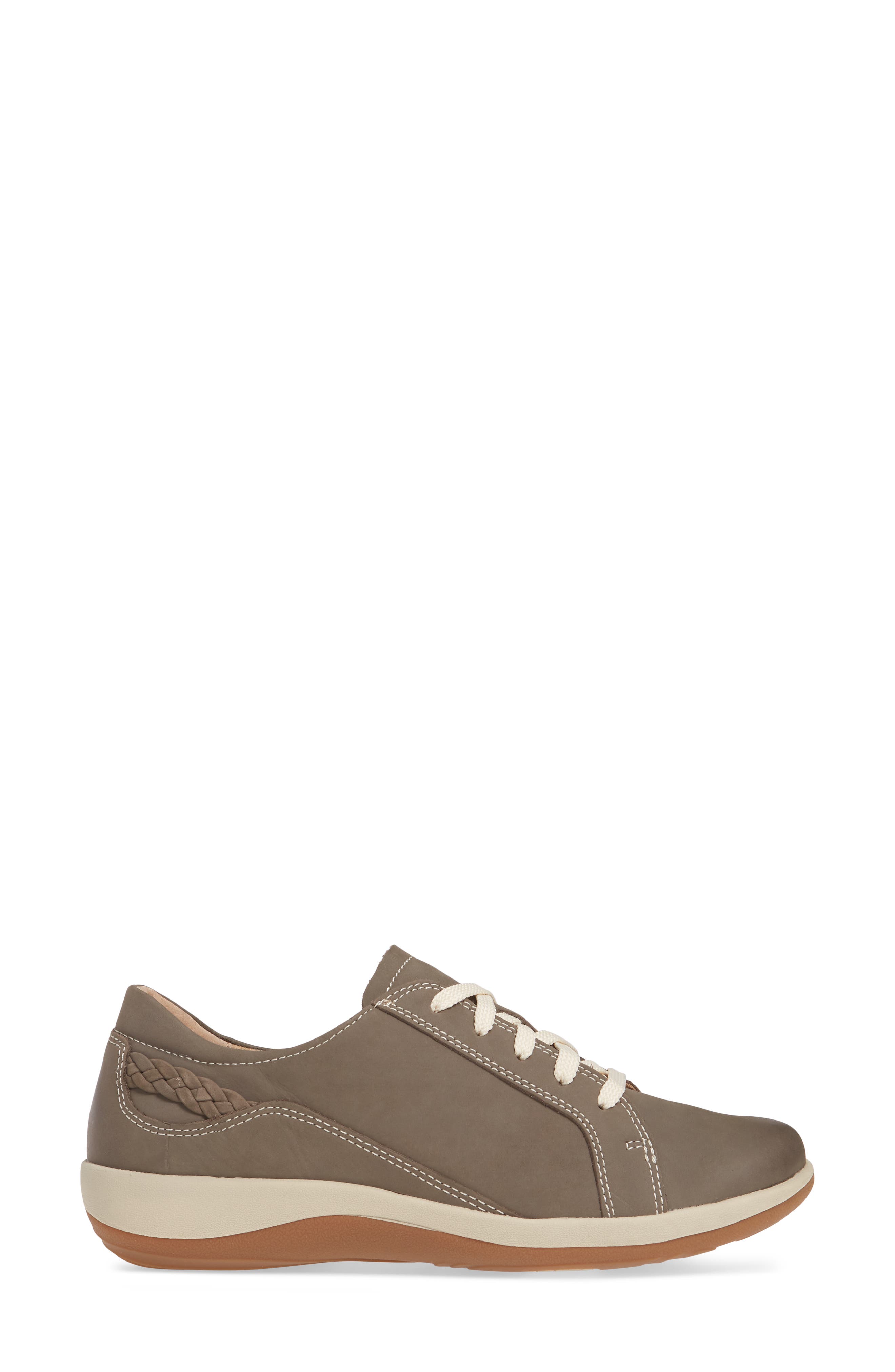 Aetrex Dana Lace-Up Oxford Flat, Alternate, color, 