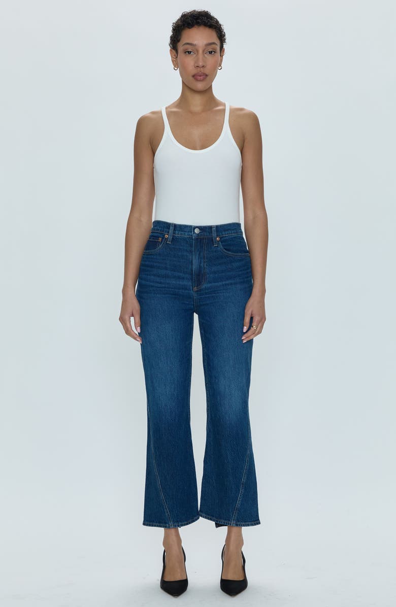 Pistola Ally Ankle Flare Jeans, Alternate, color, 