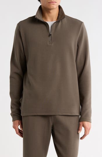 Z by Zella Cascade Ottoman Quarter Zip Sweatshirt | Nordstromrack