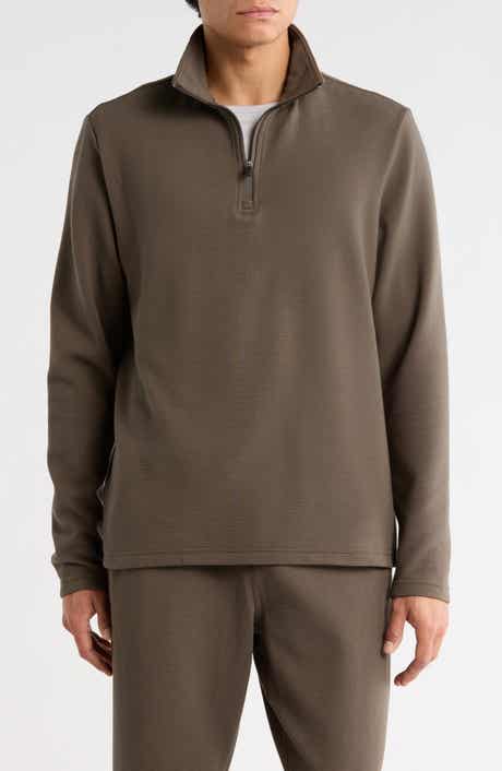 Z by Zella Cascade Ottoman Quarter Zip Sweatshirt