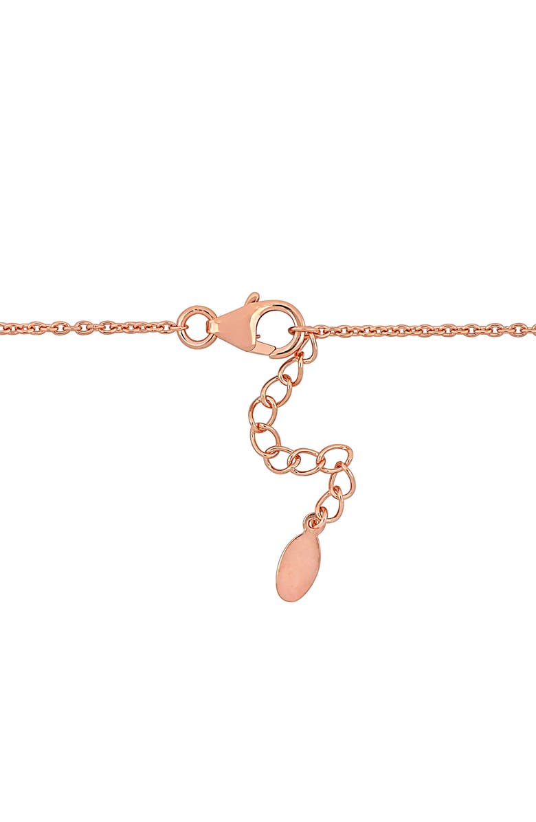 DELMAR Semiprecious Stone Pendant Necklace, Alternate, color, Purple