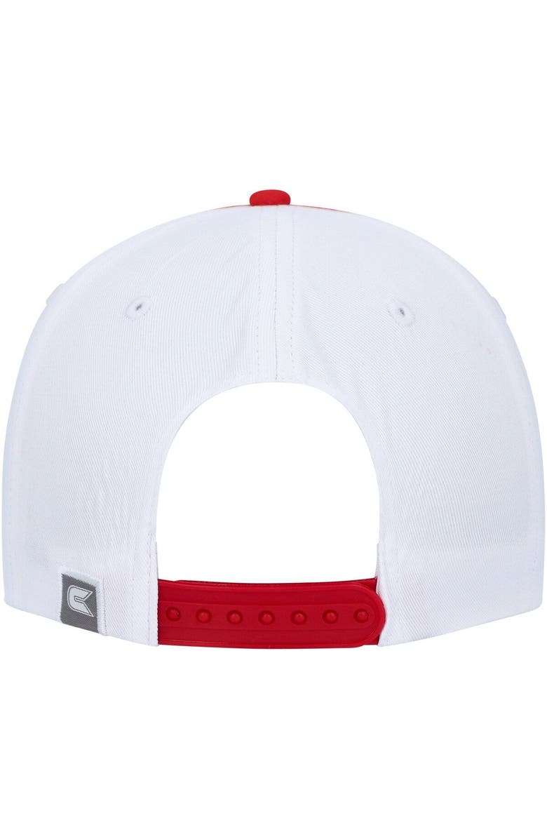 COLOSSEUM Men's Colosseum  White NC State Wolfpack Take Your Time Snapback Hat, Alternate, color, 