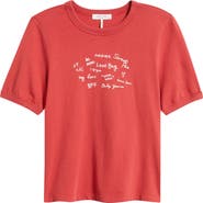 rag & bone Sweetheart Phrases Mica Cotton Graphic T-Shirt