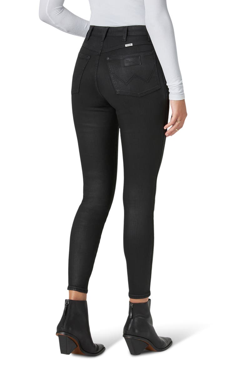 Wrangler Wriggler High Waist Ankle Skinny Jeans, Alternate, color,