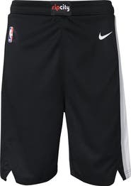 Nike Youth Nike Black Portland Trail Blazers Swingman Performance Shorts – Icon Edition