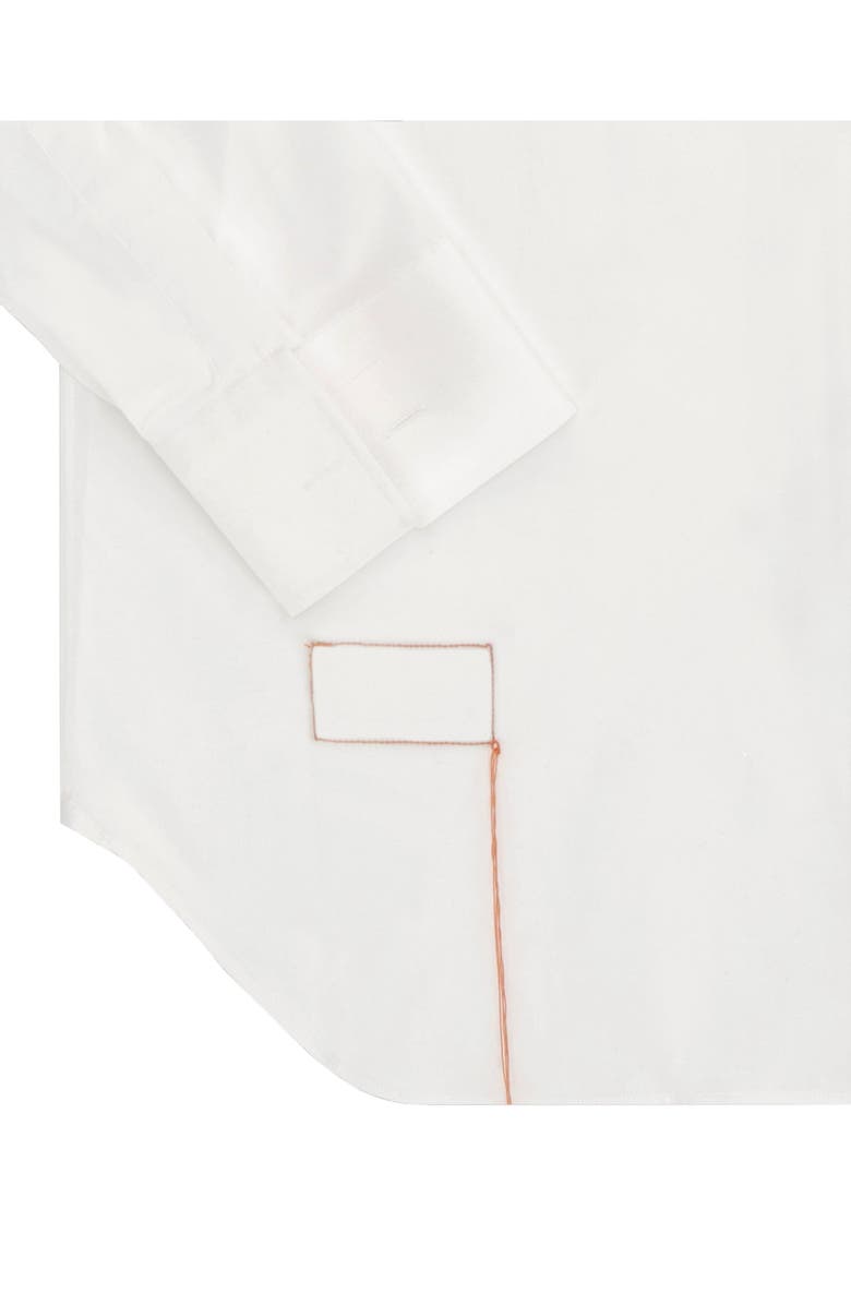 Fortela Federico Smoking Shirt, Alternate, color, White