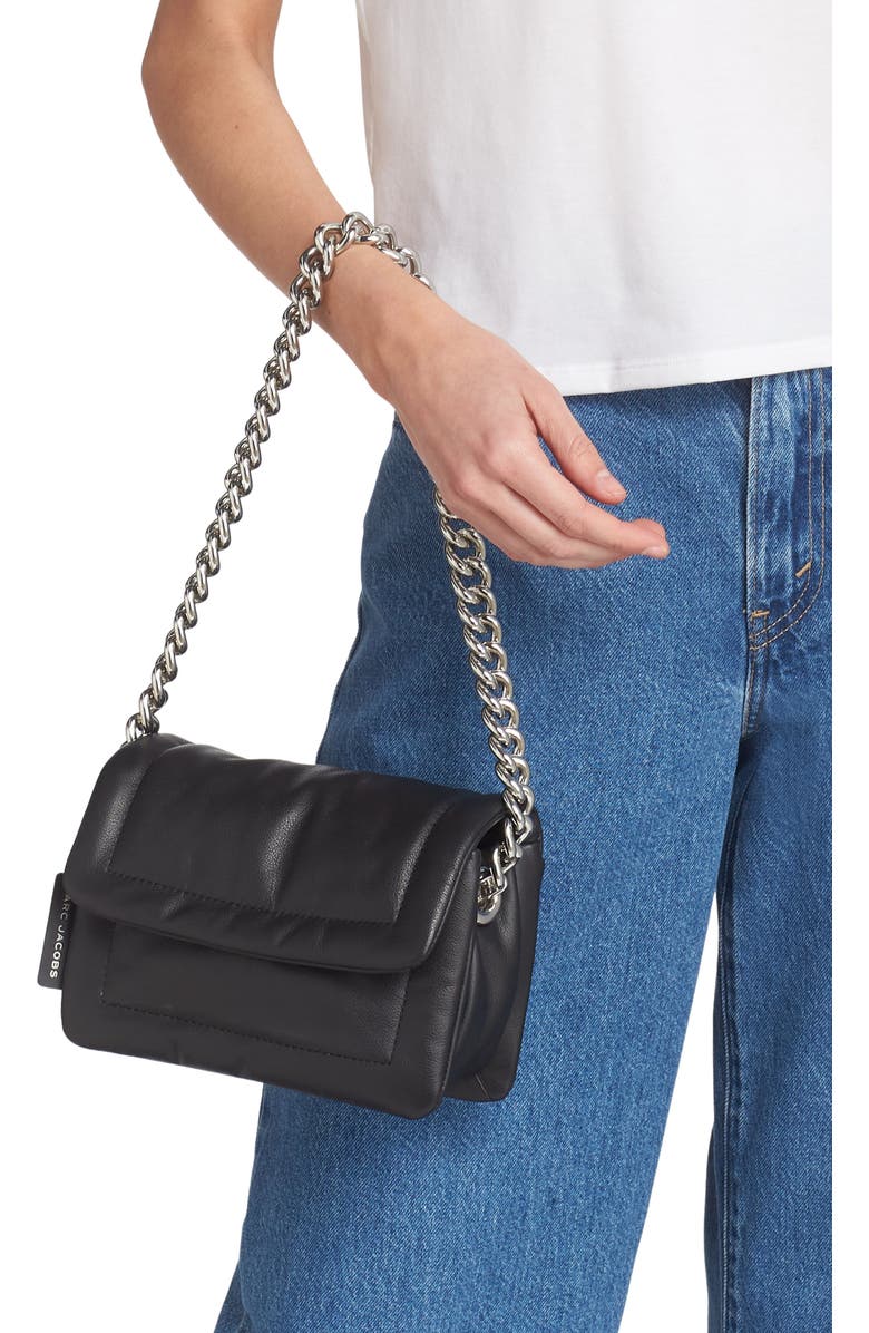 Marc Jacobs Small Pillow Leather Crossbody Bag, Alternate, color,