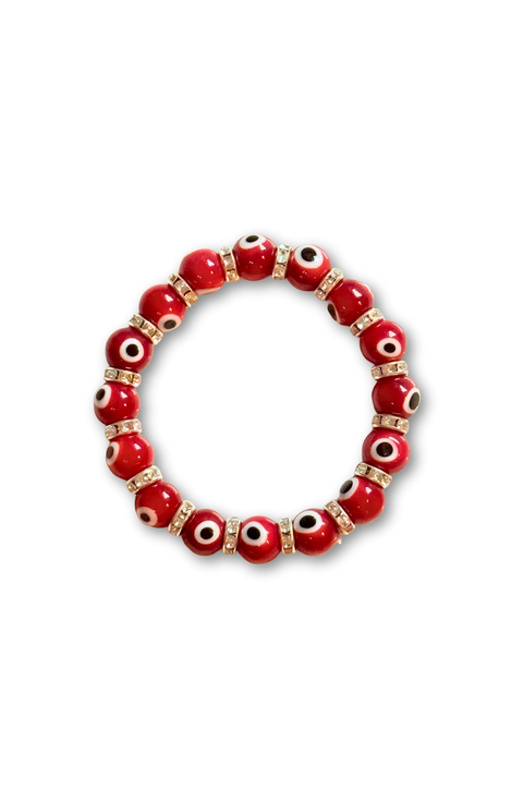 Evil Eye Beaded Bracelet