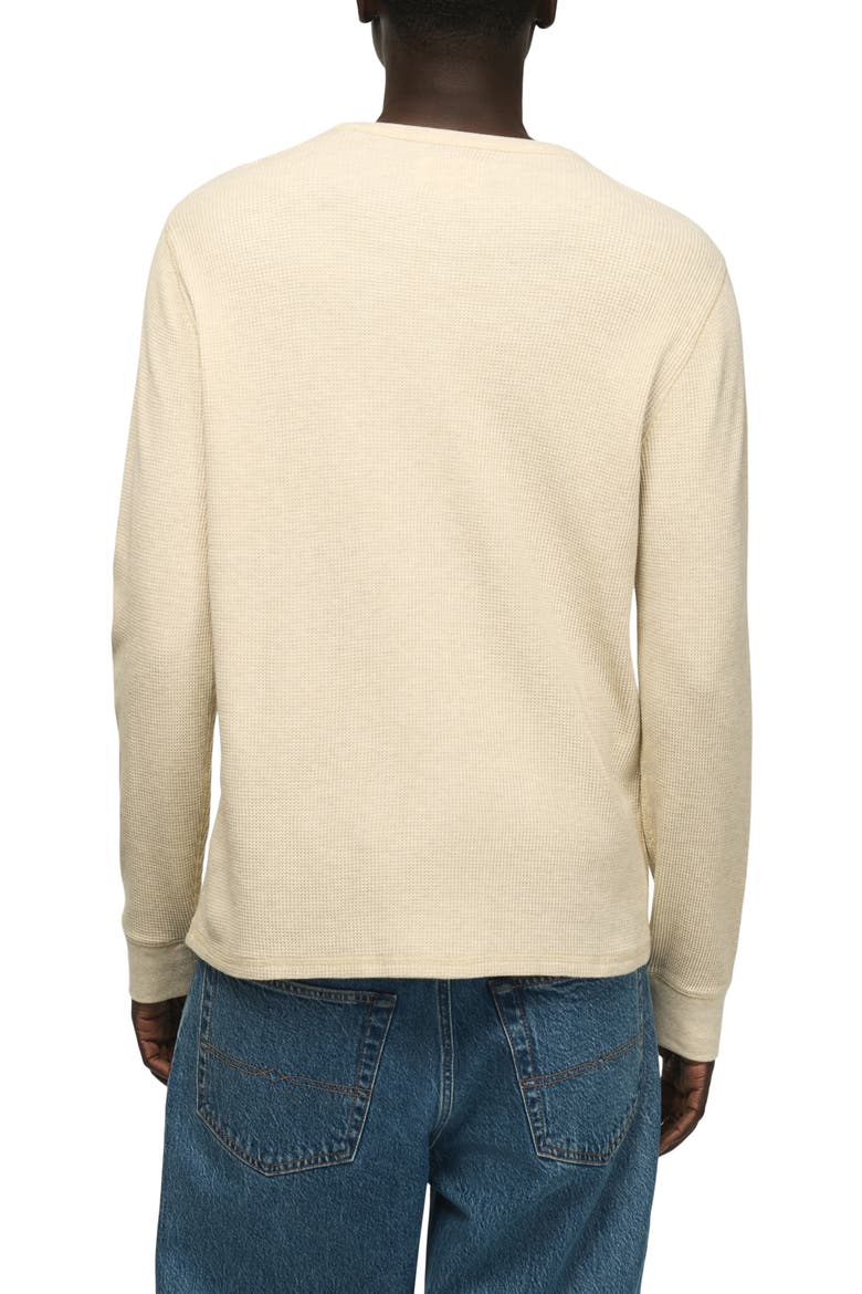 Thermal Long Sleeve T-Shirt, Alternate, color, HEATHER OAT