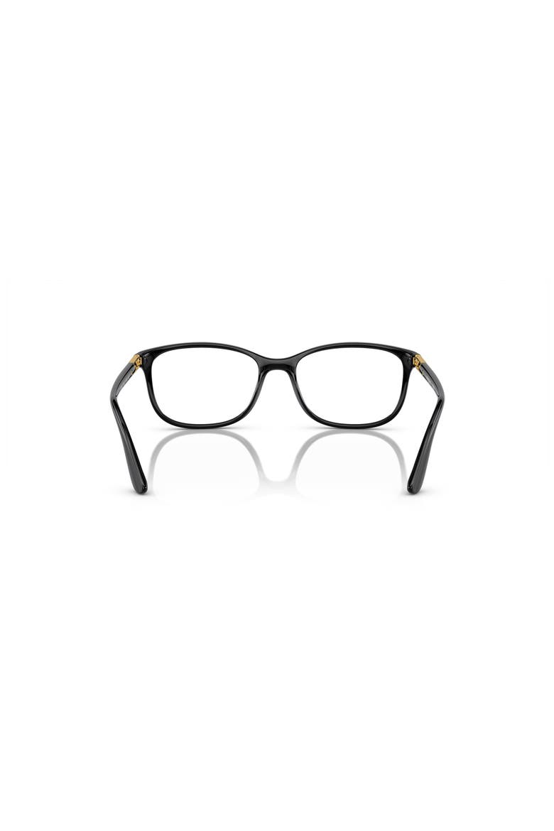 53mm Rectangle optical glasses, Alternate, color, Black
