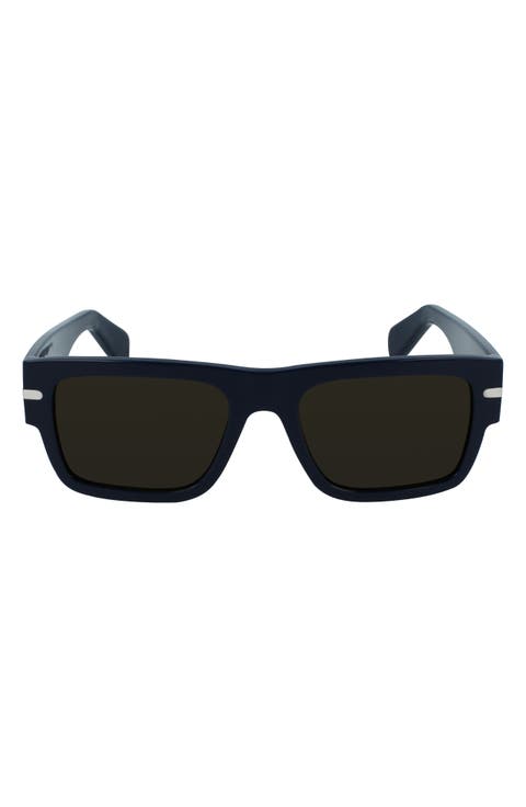 Classic Logo 54mm Rectangular Sunglasses