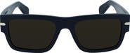 FERRAGAMO Classic Logo 54mm Rectangular Sunglasses
