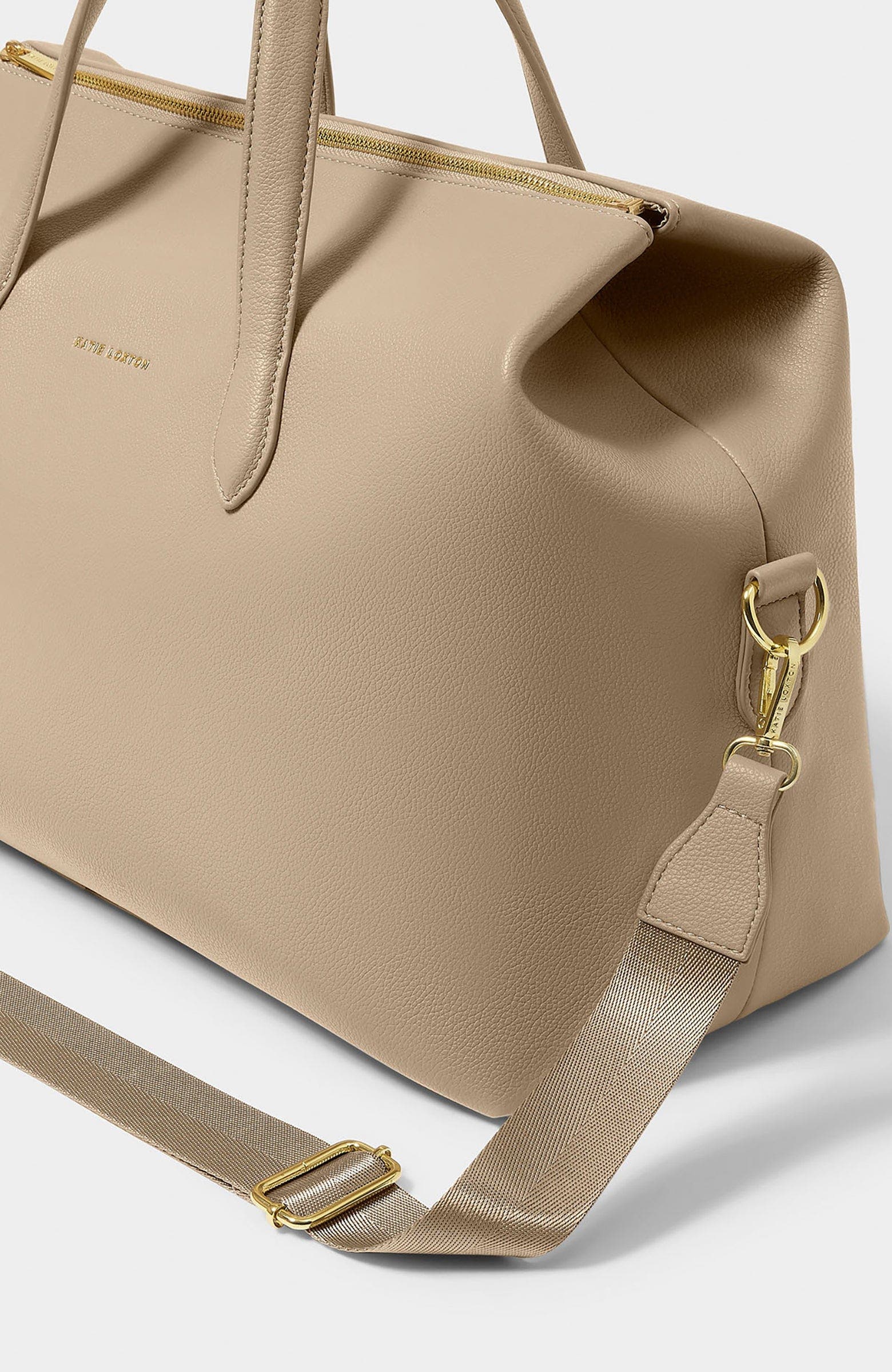 Milan Suedette Cabin Bag, Alternate, color, Light Taupe