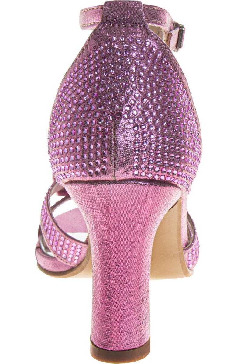 BADGLEY MISCHKA Kayla Heel Dress Sandals for Girls', Elegant and Stylish, Alternate, color, Pink