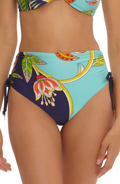 Flamingo High Waist Bikini Bottoms