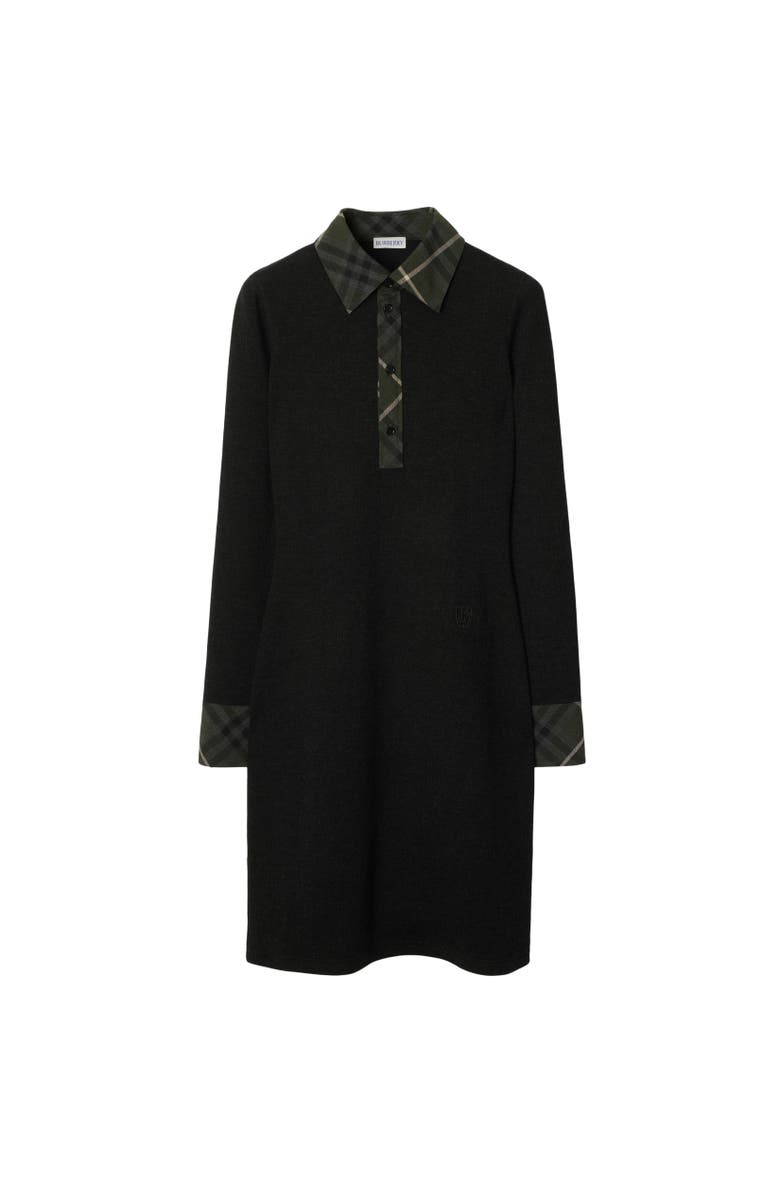 Burberry Wool Shirt Dress, Alternate, color,