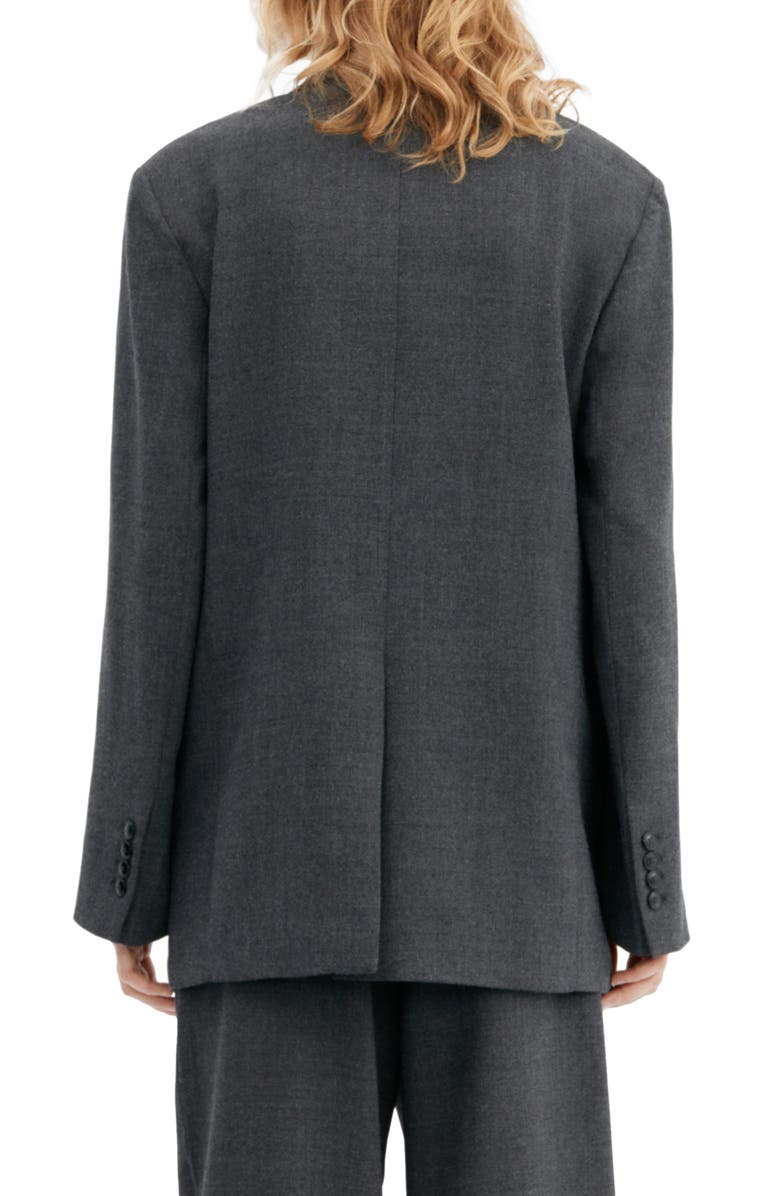 MANGO Zip Sleeve Blazer, Alternate, color, 