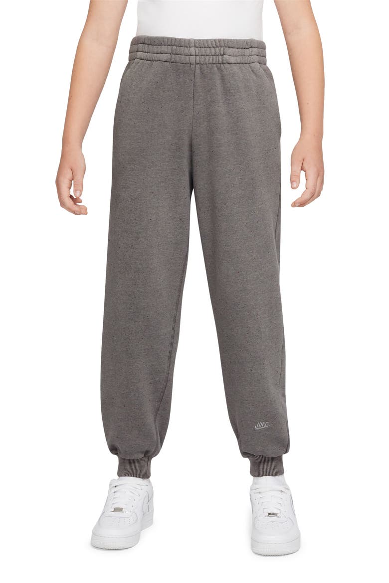 Kids' Icon FlyEase Fleece Joggers, Main, color, CAVE STONE/ CAVE STONE