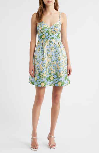 Sister Jane Marigold Jacquard Minidress