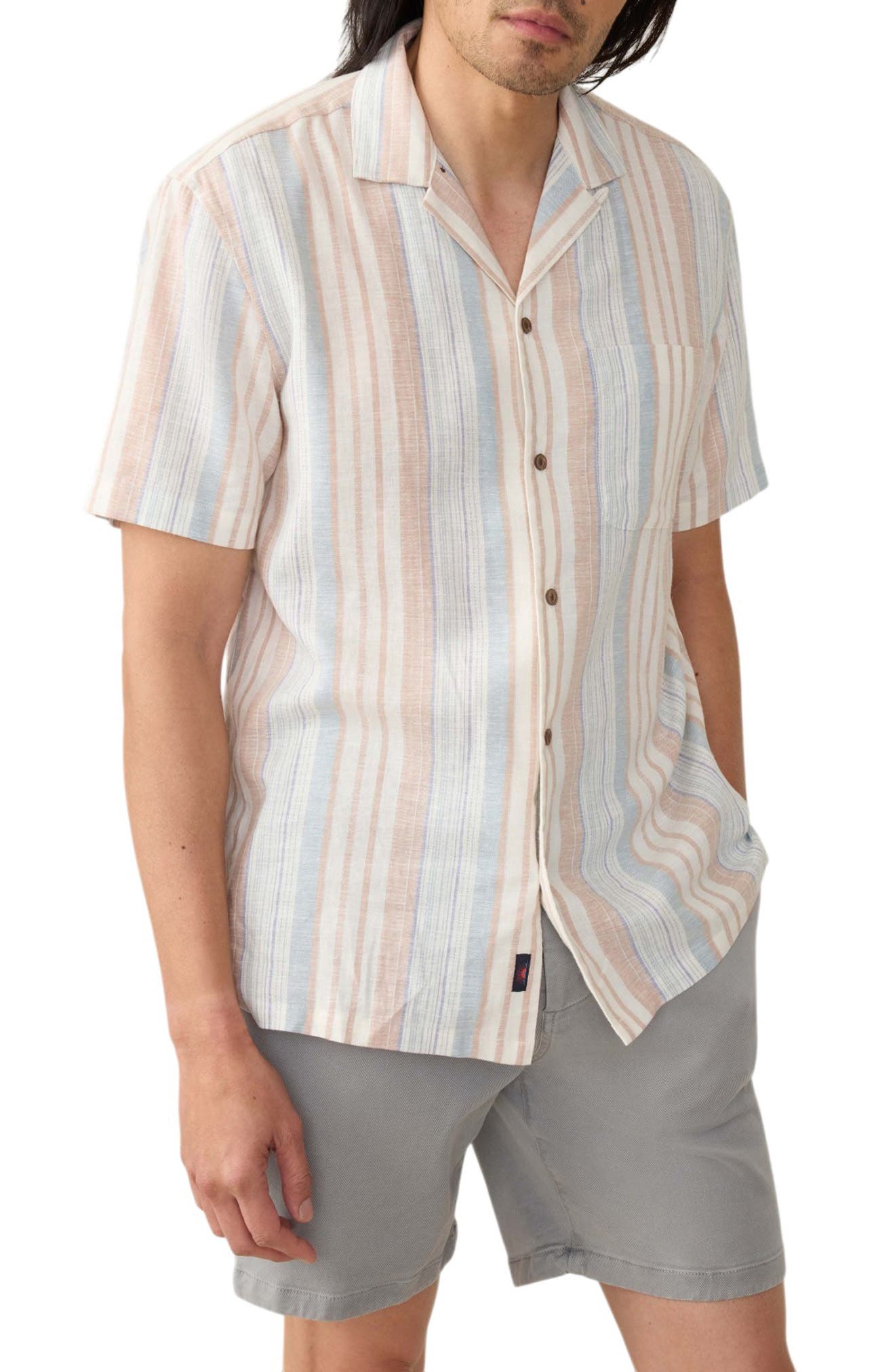 Breeze Linen BlendCamp Shirt - image 5
