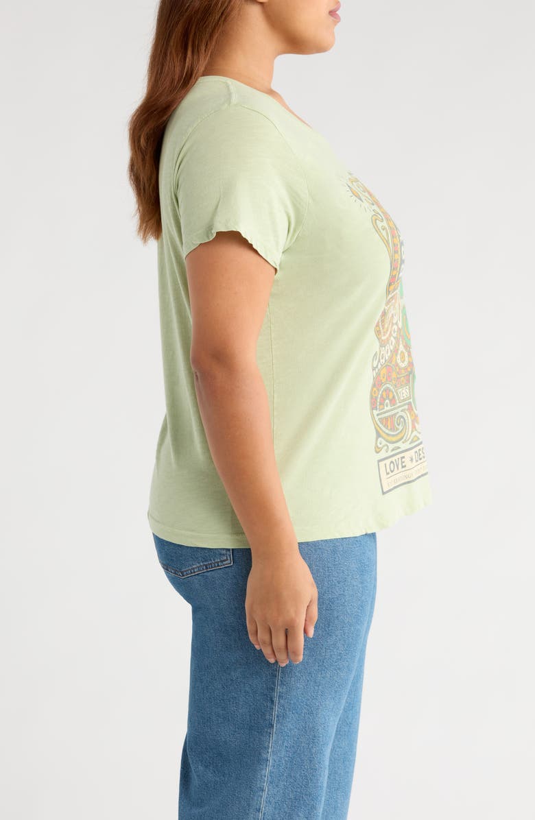 Lucky Brand Psychic Reading Classic Cotton Graphic T-Shirt, Alternate, color, Laurel Green