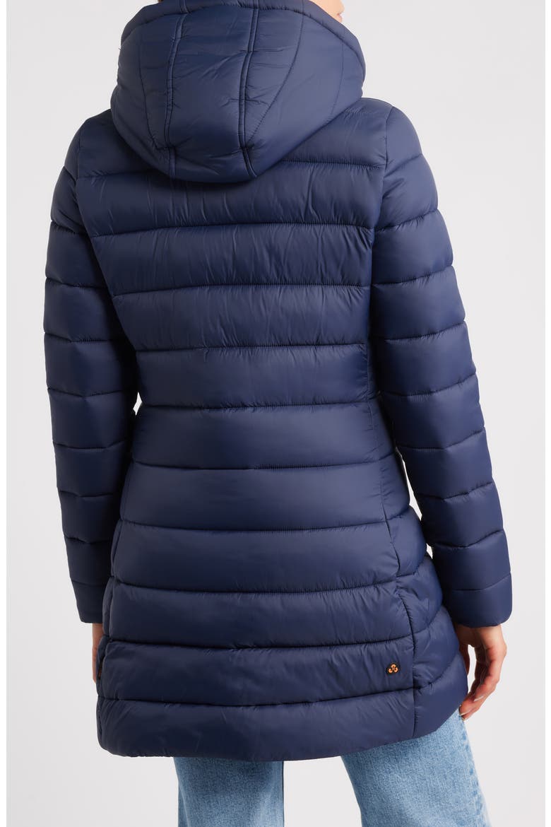 Joanne Quilted Water Repellent Puffer Jacket, Alternate, color, NAVY BLUE