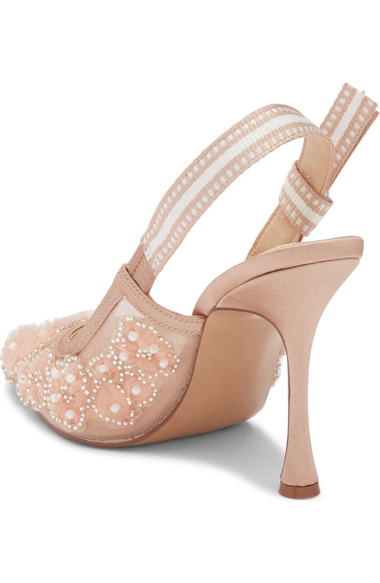 Steve Madden Bri Pointed Toe Slingback Pump, Alternate, color, Blush