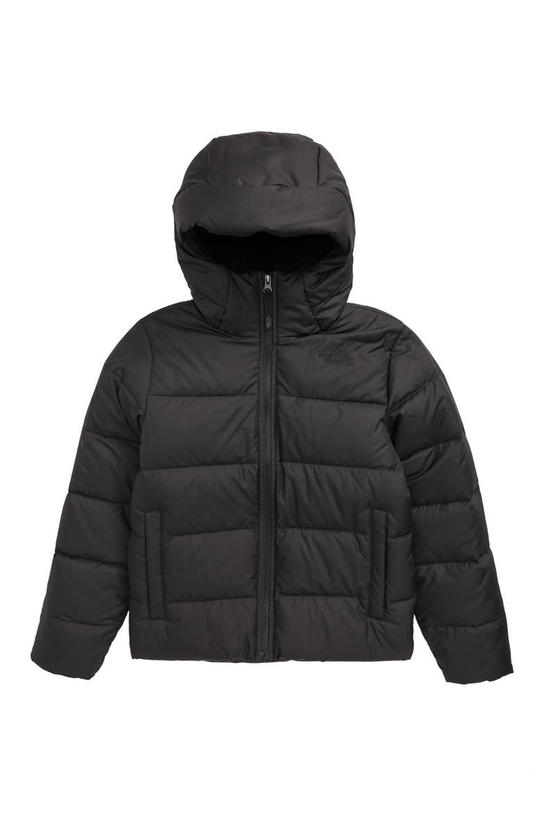 Moondoggy 2.0 Water Repellent 550 Fill Power Down Jacket, Main, color, TNF BLACK