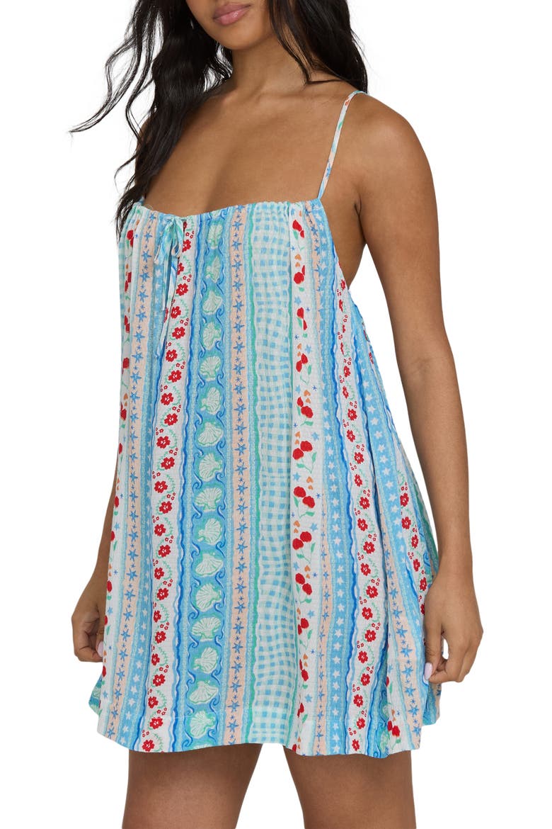 Beach Song Cover-Up Dress, Alternate, color, DREAM BLUE