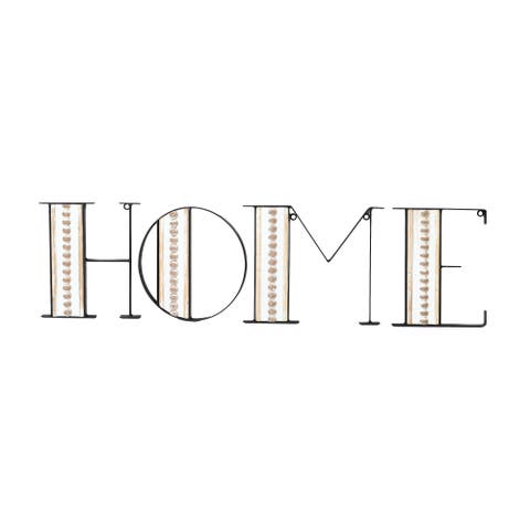 Home Outline Letter Wall Decor Beads