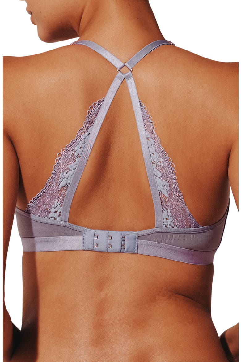 All Day Lace Unlined Racerback Bralette, Alternate, color, DREAMY LILAC