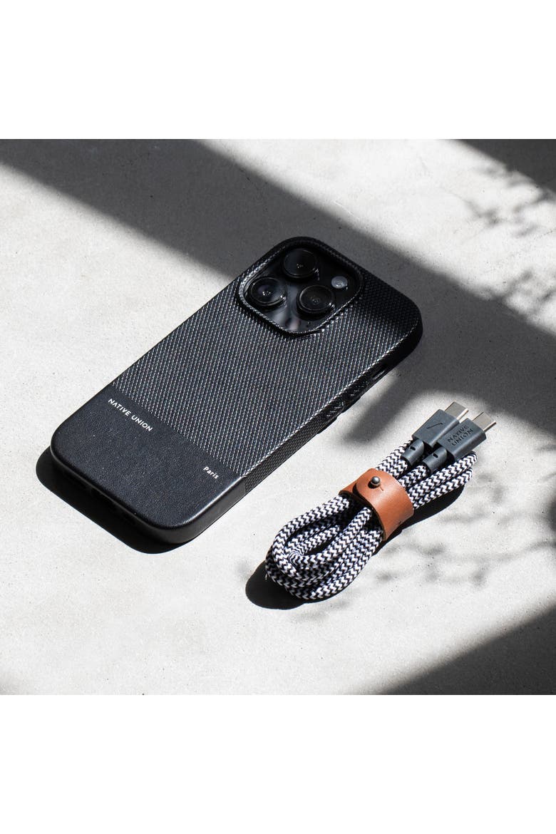 Fast GaN Charger with Cable, Alternate, color, BLACK