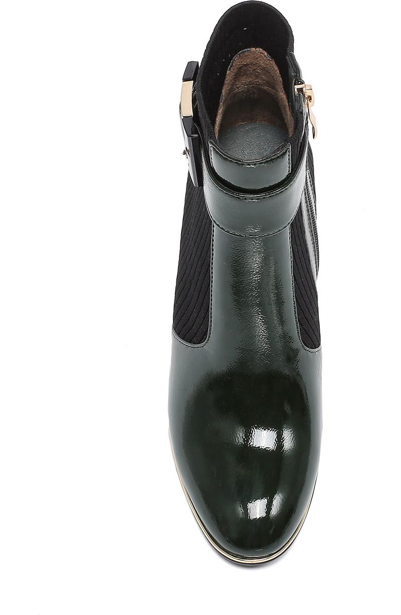 NINETY UNION Tuscani Side Zip Bootie, Alternate, color, Green