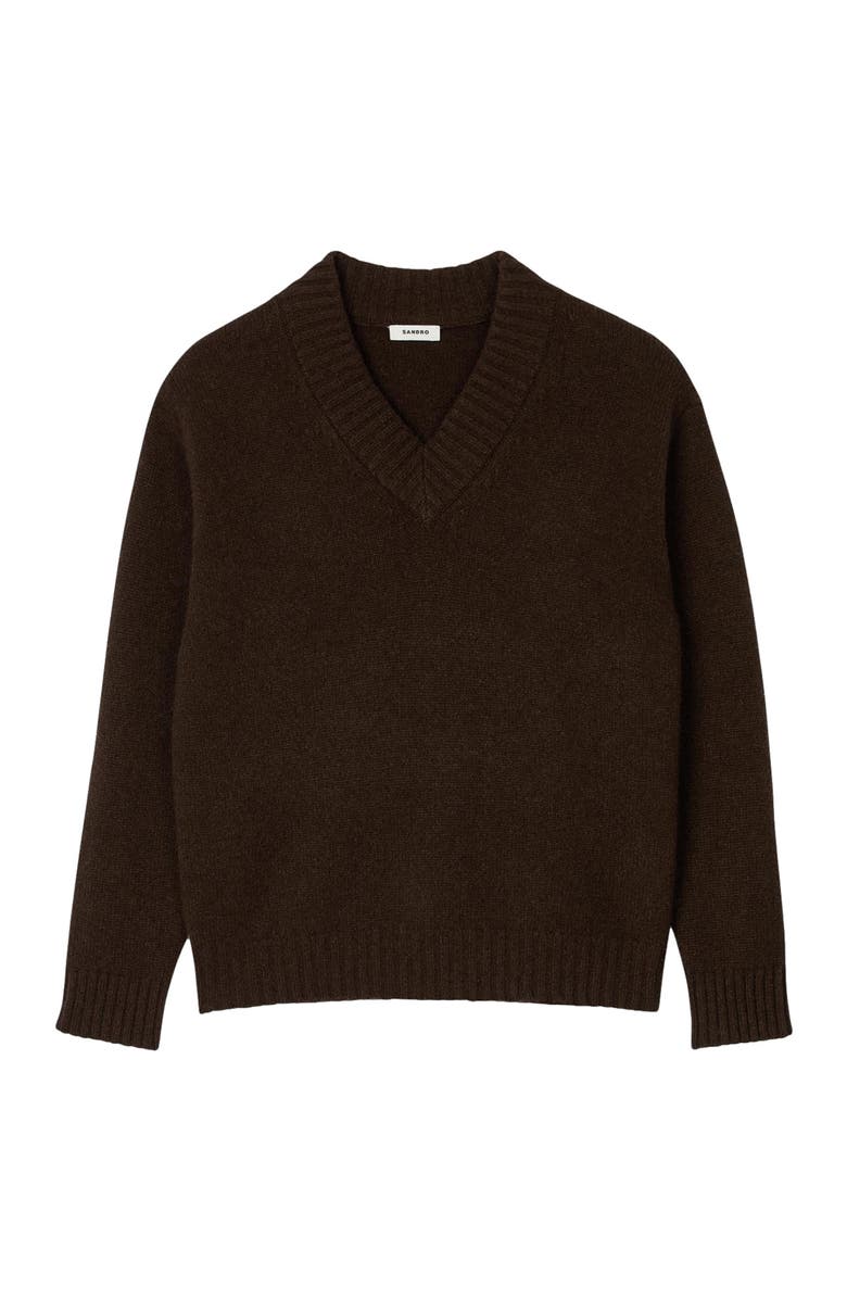 SANDRO Chunky knit sweater, Alternate, color, 