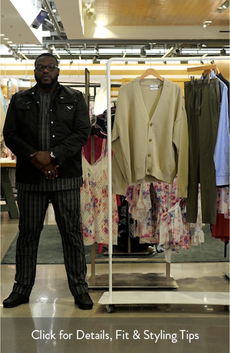 Relaxed Cotton Cardigan, sales video thumbnail