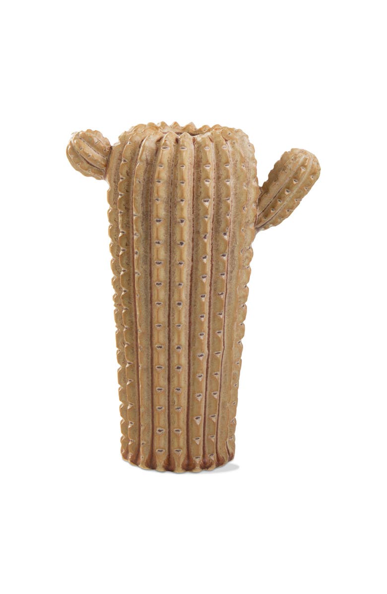 tag Large Cactus Bud Vase Decorative Ceramic for Everyday Use, Main, color, Pink