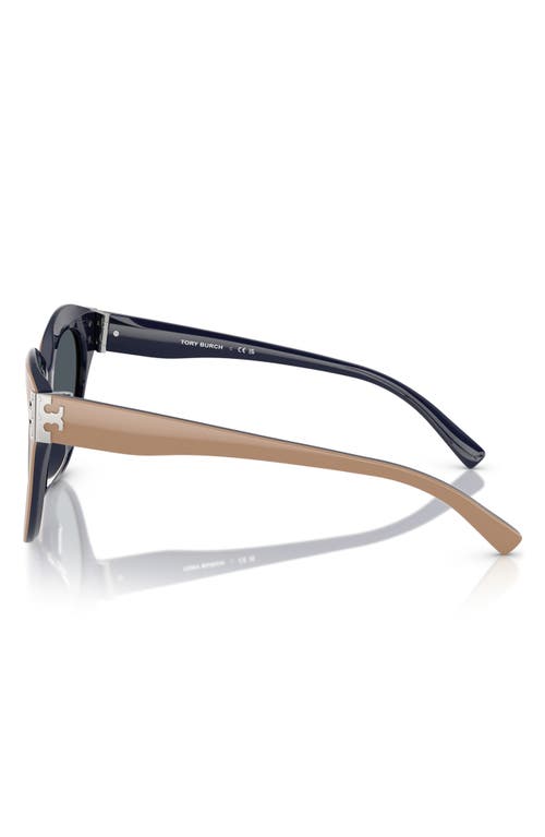 Tory Burch 53mm Phantos Sunglasses In Dark Grey