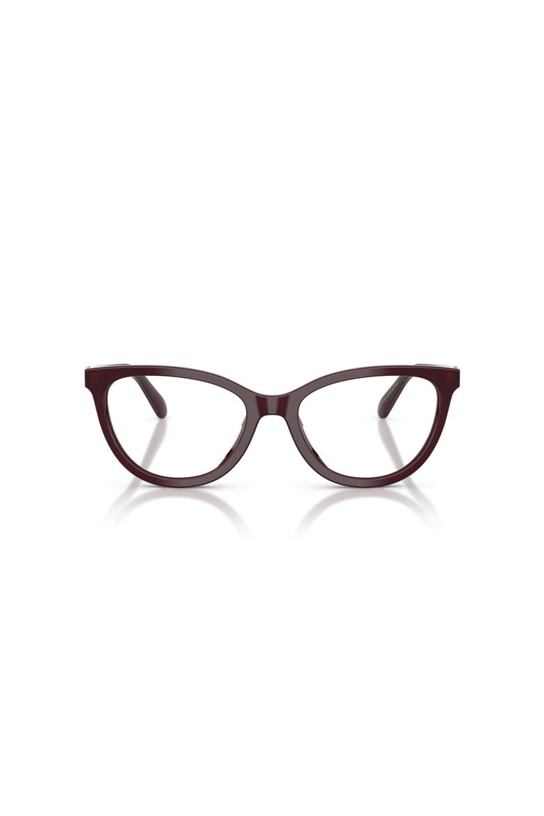 55mm Rectangle optical glasses, Alternate, color, Red
