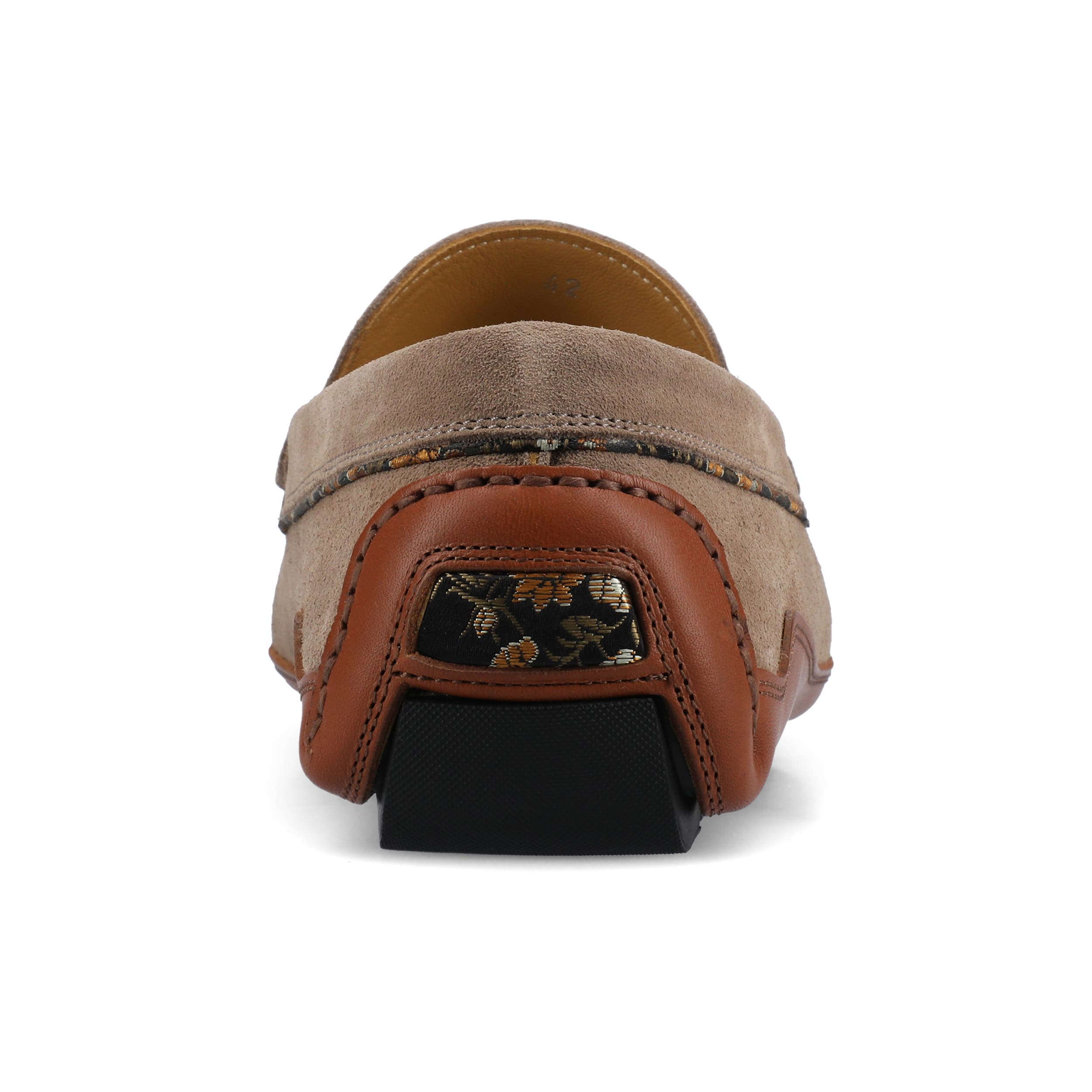 The Luke Driver Moc, Alternate, color, Taupe/Suede