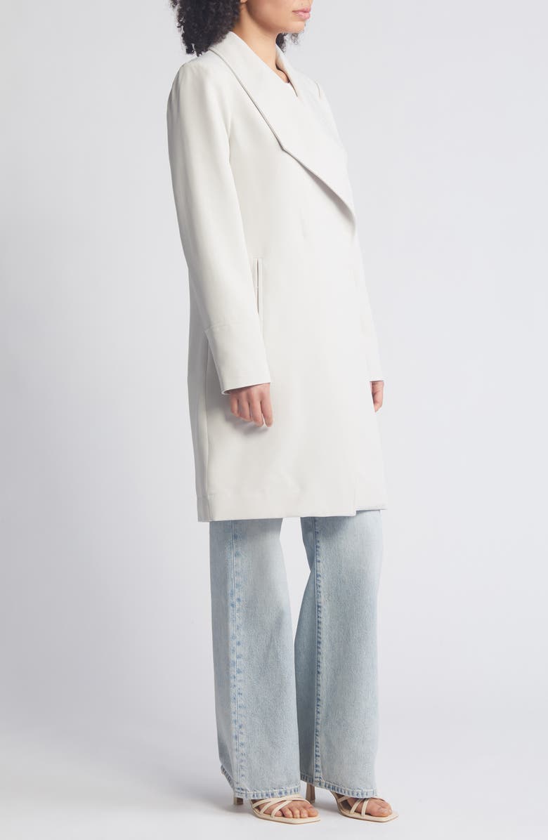 Sam Edelman Drape Front Coat, Alternate, color, 