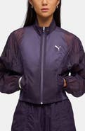 PUMA Dare To Water Repellent Sheer Woven Jacket